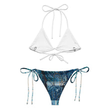 Load image into Gallery viewer, Mermaid Waves recycled string bikini