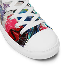 Load image into Gallery viewer, Women’s high top canvas shoes