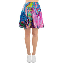 Load image into Gallery viewer, Octopuse's Garden Skater Skirt