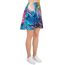 Load image into Gallery viewer, Octopuse's Garden Skater Skirt