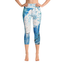 Load image into Gallery viewer, Sea Spray Yoga Capri Leggings