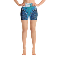Load image into Gallery viewer, Sea Spray Yoga Shorts