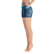 Load image into Gallery viewer, Sea Spray Yoga Shorts