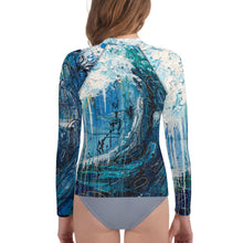 Load image into Gallery viewer, Sea Spray Youth Rash Guard