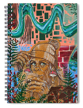 Load image into Gallery viewer, Fern  Something Squatchy - Spiral Notebook

