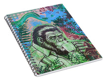 Load image into Gallery viewer, Rainier  Something Squatchy - Spiral Notebook
