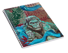 Load image into Gallery viewer, Rowan  Something Squatchy - Spiral Notebook
