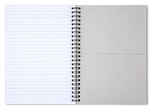 Load image into Gallery viewer, He Flew Away with Her Heart – Spiral Notebook
