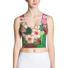 Load image into Gallery viewer, Tiki Room Antics Crop Top
