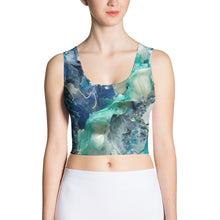 Load image into Gallery viewer, Don&#39;t Fight the Waves Crop Top
