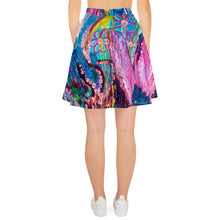Load image into Gallery viewer, Octopuse&#39;s Garden Skater Skirt
