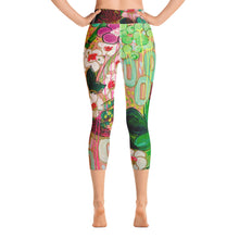 Load image into Gallery viewer, Tiki Room Yoga Capri Leggings
