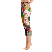 Load image into Gallery viewer, Tiki Room Yoga Capri Leggings
