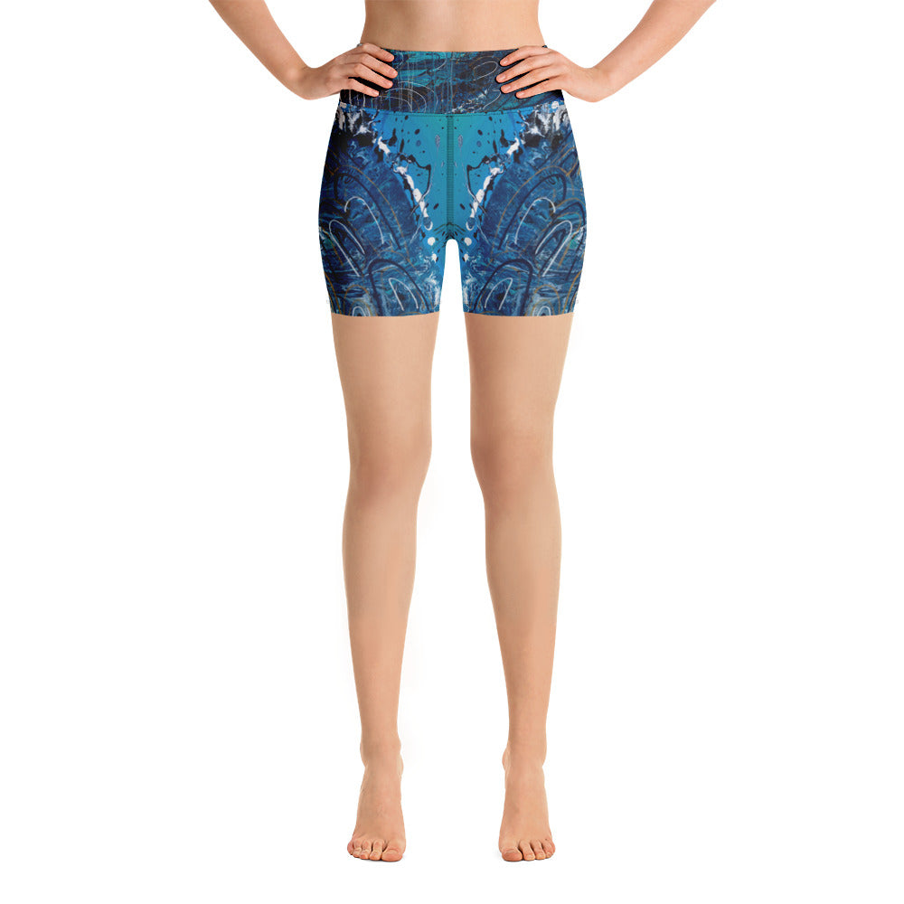 Wave Yoga Shorts