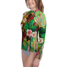 Load image into Gallery viewer, Tiki Room Antics Youth Rash Guard
