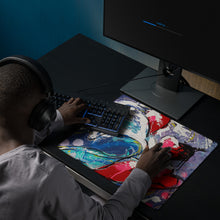 Load image into Gallery viewer, Waves of Love Gaming mouse pad

