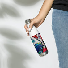 Load image into Gallery viewer, Waves of Love Stainless Steel Water Bottle
